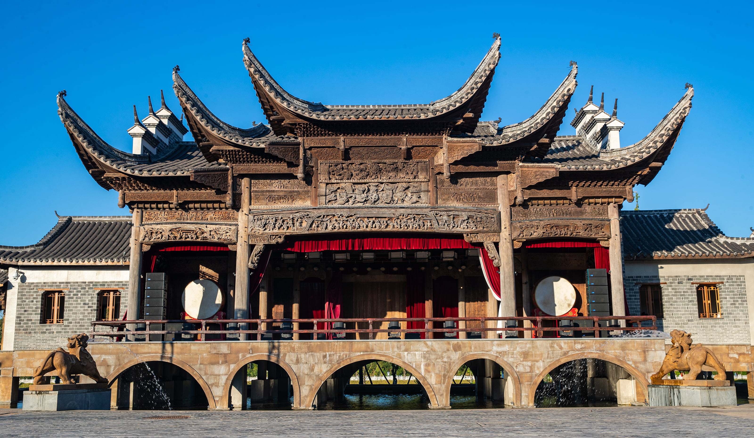 每日一景古色古香的考亭古街