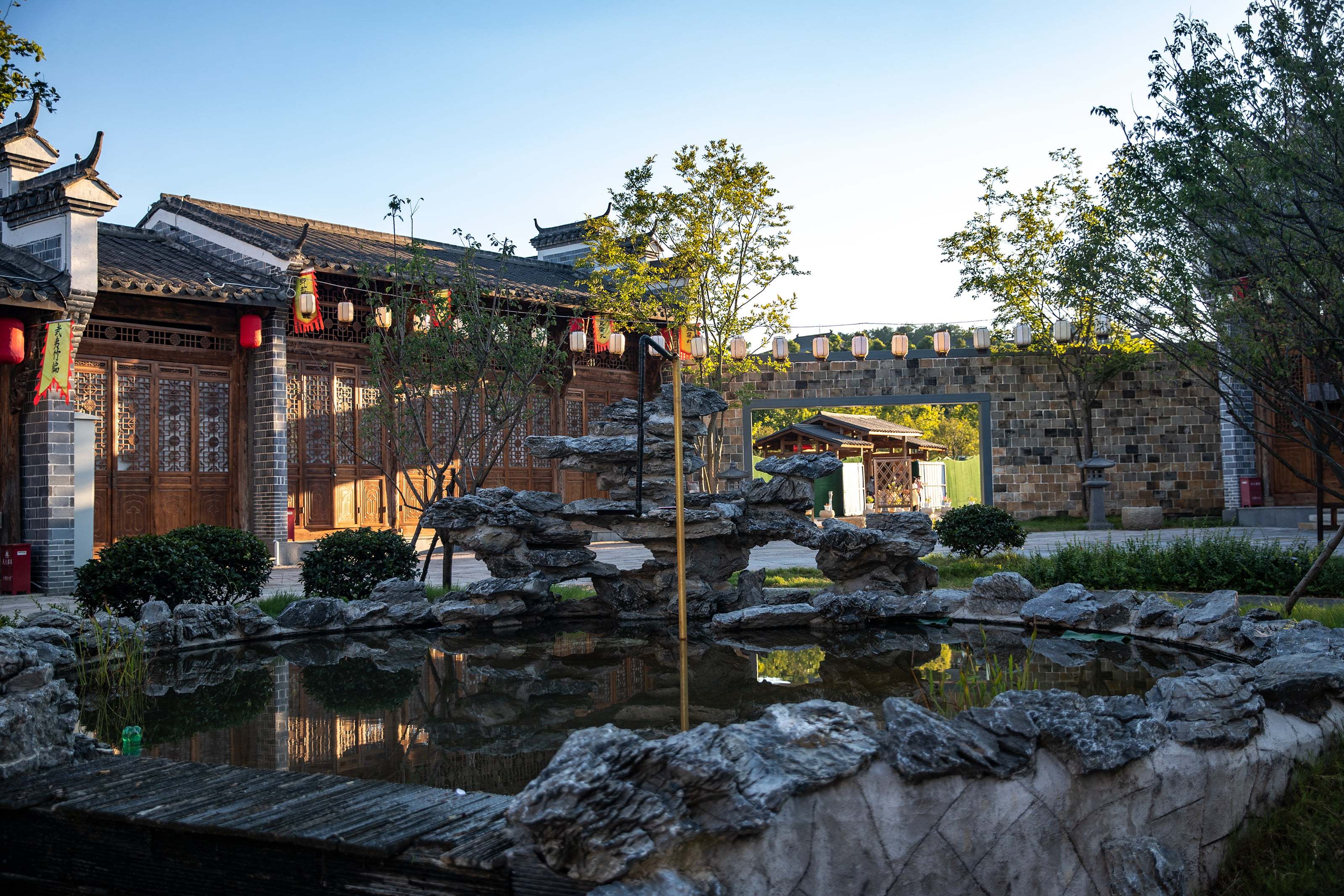 每日一景古色古香的考亭古街