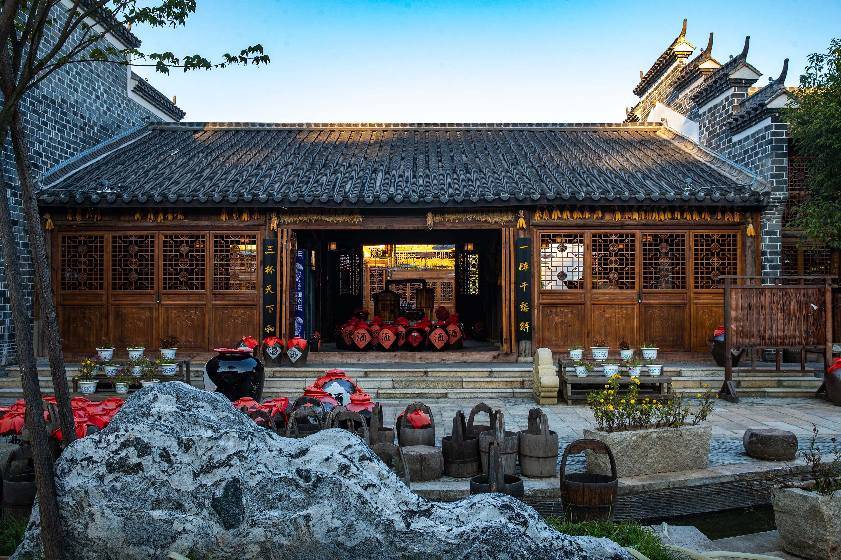 每日一景古色古香的考亭古街