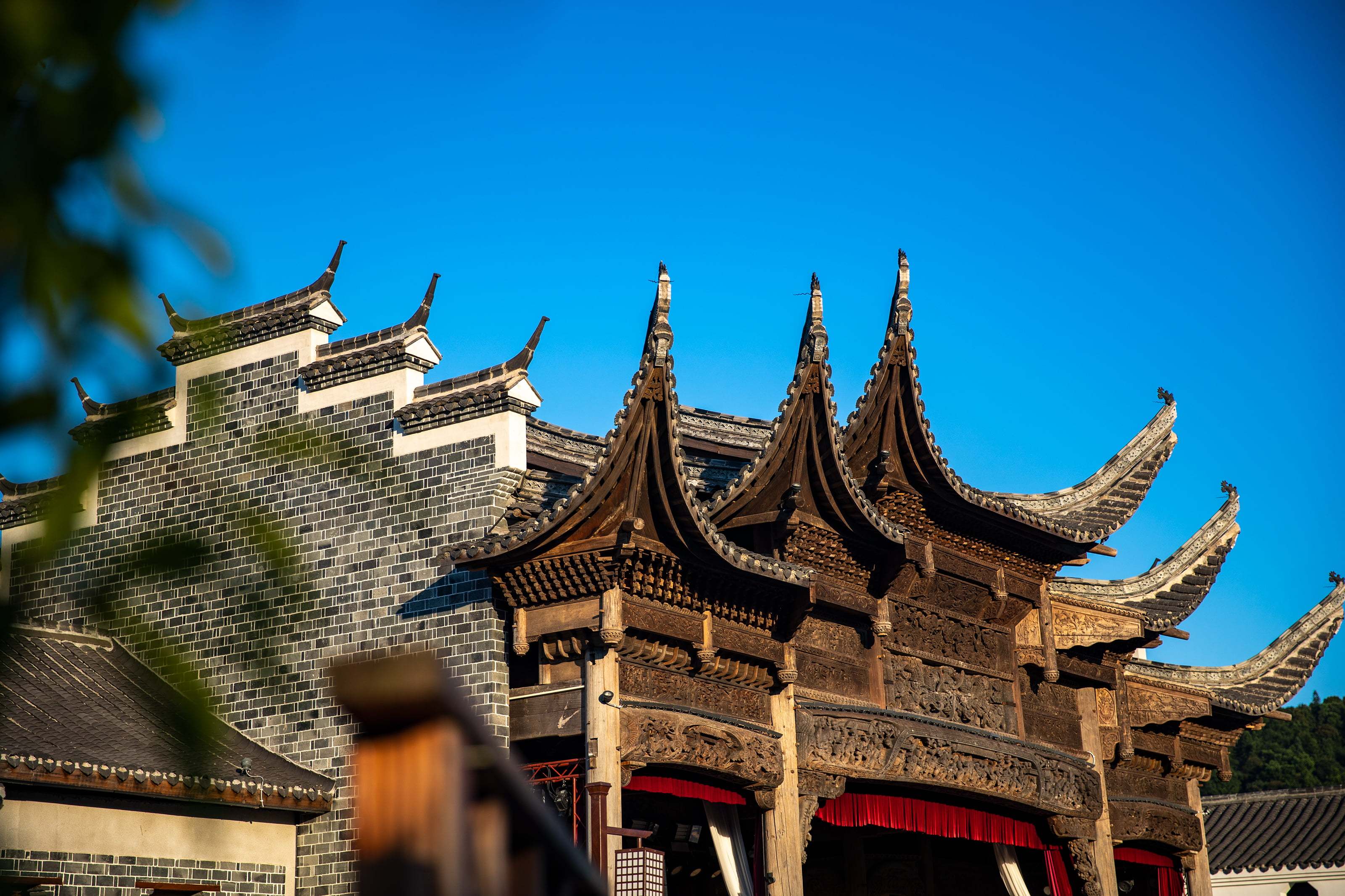 每日一景古色古香的考亭古街