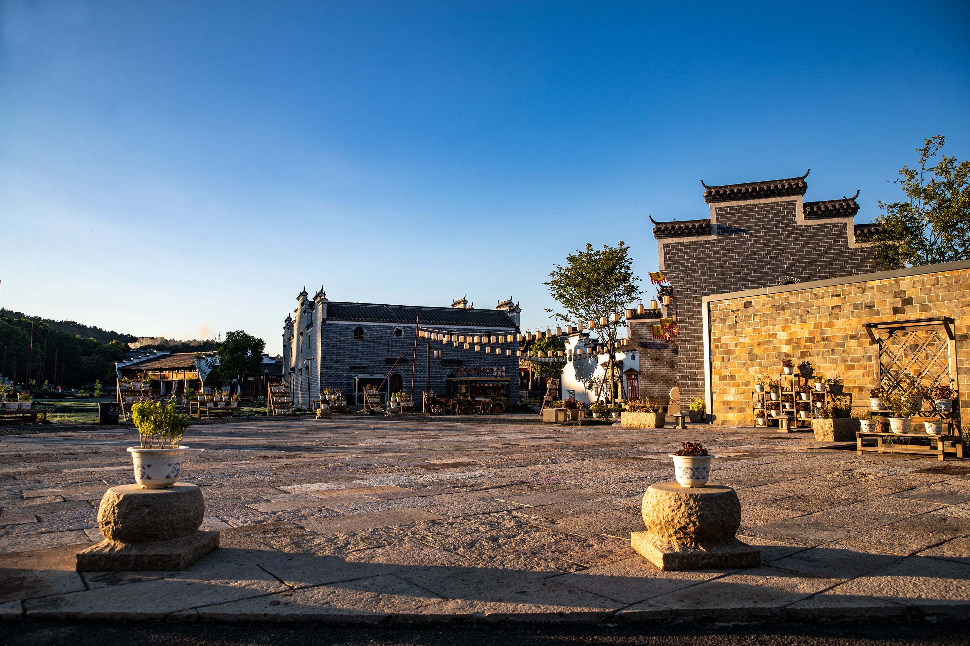 每日一景古色古香的考亭古街